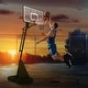 preview thumbnail 15 of 13, Portable Adjustable Basketball Hoop with Shatterproof Backboard