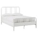 preview thumbnail 22 of 21, Georgia Metal Spool Bed by iNSPIRE Q Classic White - Queen