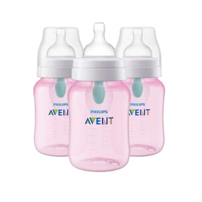 Philips Avent Anti-colic Bottle With AirFree Vent 9oz 3pk