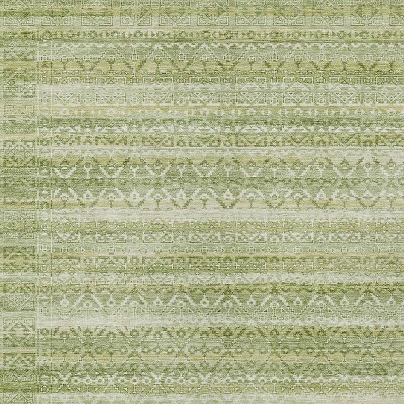 HomeRoots Striped Transitional Rectangle Outdoor Rug