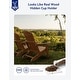 preview thumbnail 25 of 78, WINSOON All Weather HIPS Folding Adirondack Chair with Ottoman, 5-Gear Adjustable Backrest and Retractable Ottoman Set of 4
