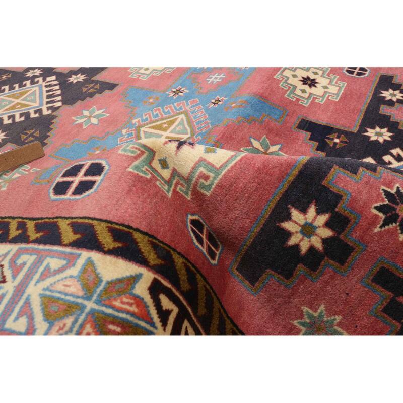 ECARPETGALLERY Hand-knotted Kayseri Vintage Red Wool Rug - 3'6 x 5'3