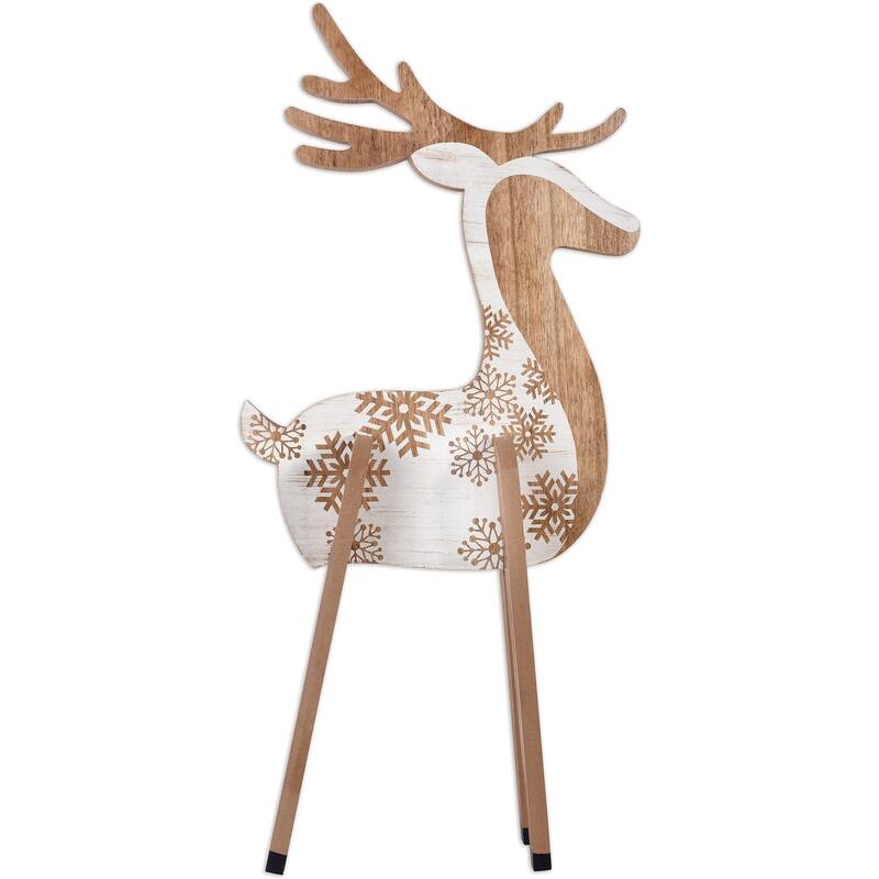 Wood Reindeer 23"