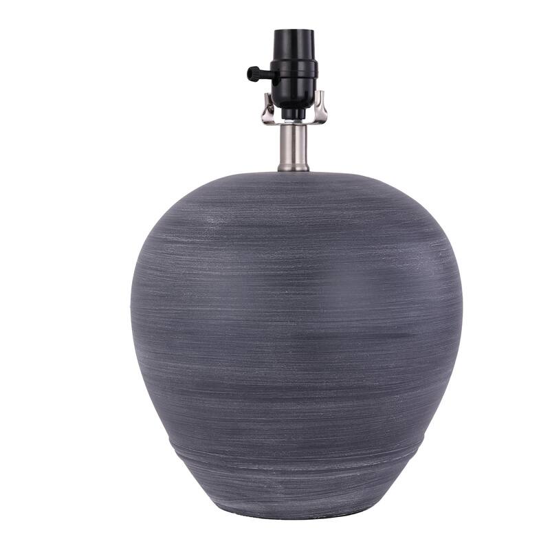 Global Accent Ceramic Table Lamp with Linen Shade