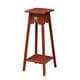 preview thumbnail 3 of 7, Country-Style Plant Stand with Rustic Star