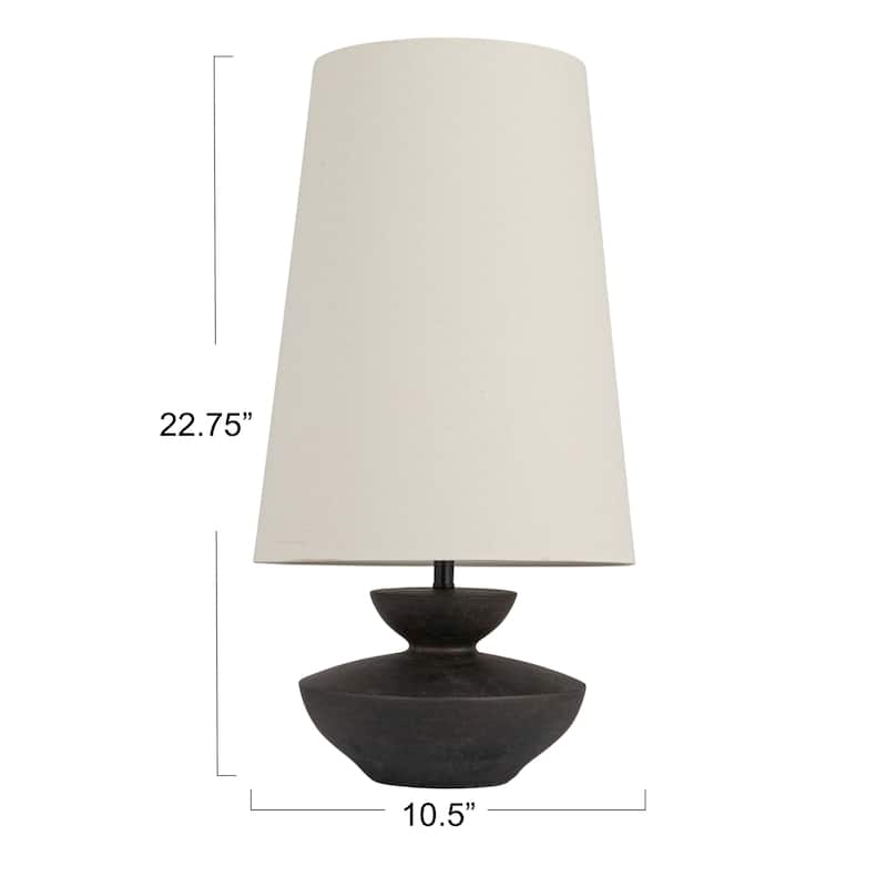 Table Lamp with Sculptural Base