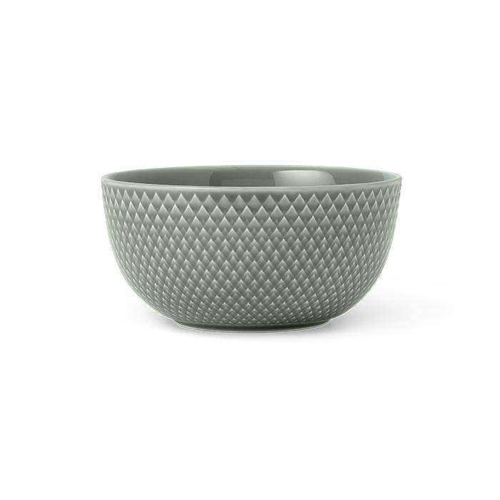 Rhombe Earth Bowl - Ø: 5.1" - Moss