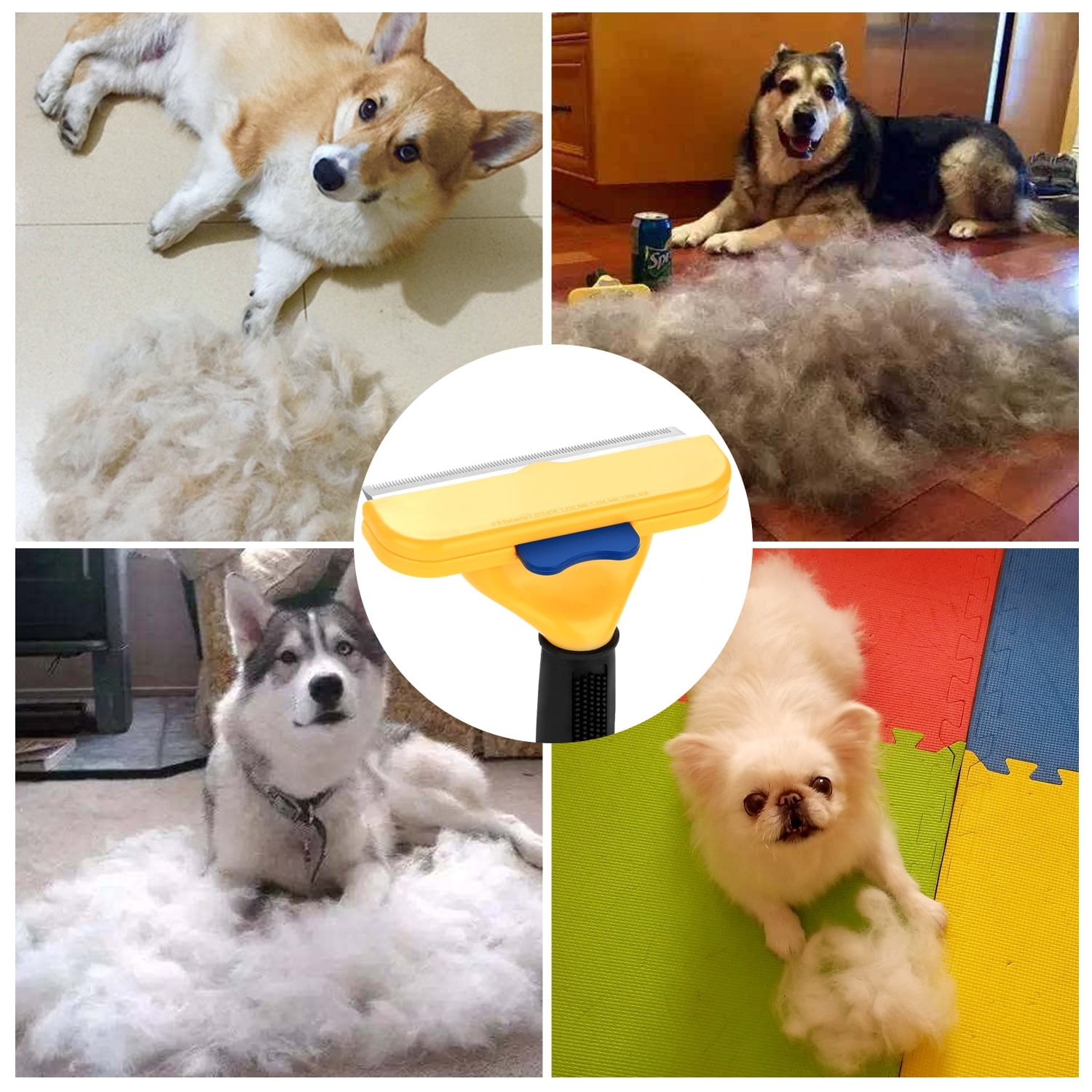 Shop Ownpets Furminator Deshedding Tool For Large Dogs Cats