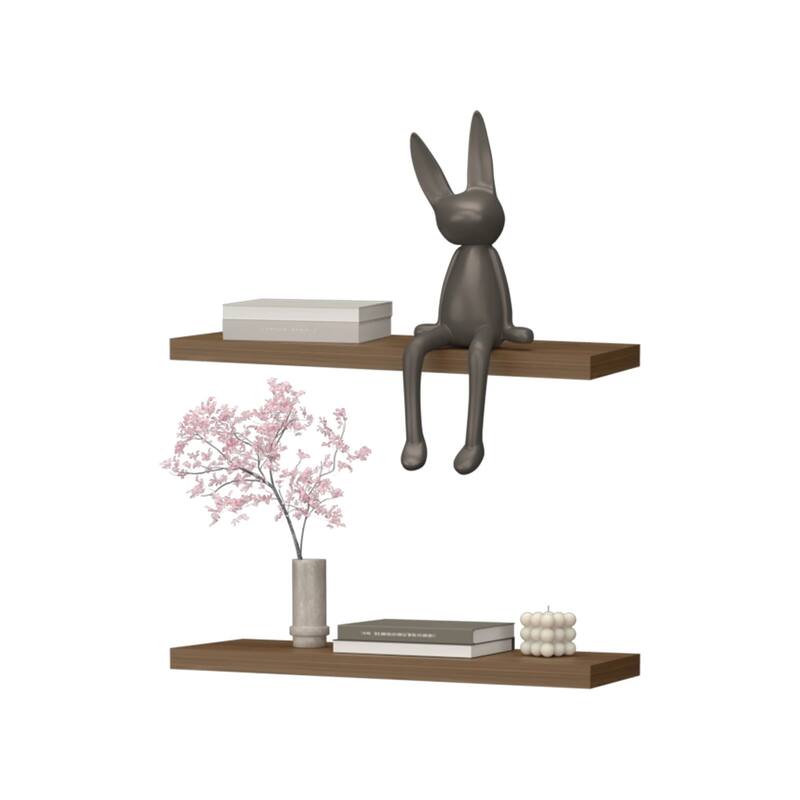 32-Inch Wall-Mounted Floating Shelf Set of Two