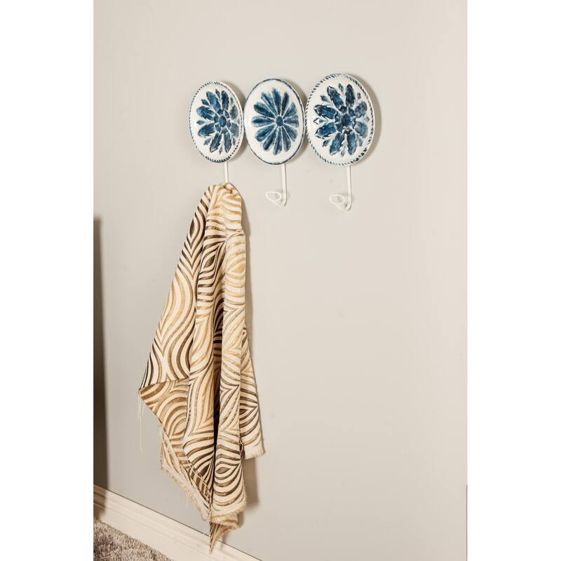 Metal Wall Hook - White - Roche River Decor
