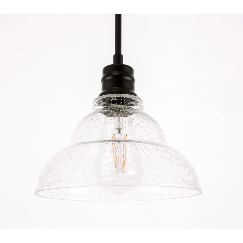 Elegant Lighting Gil Single Light 9" Wide Mini Pendant