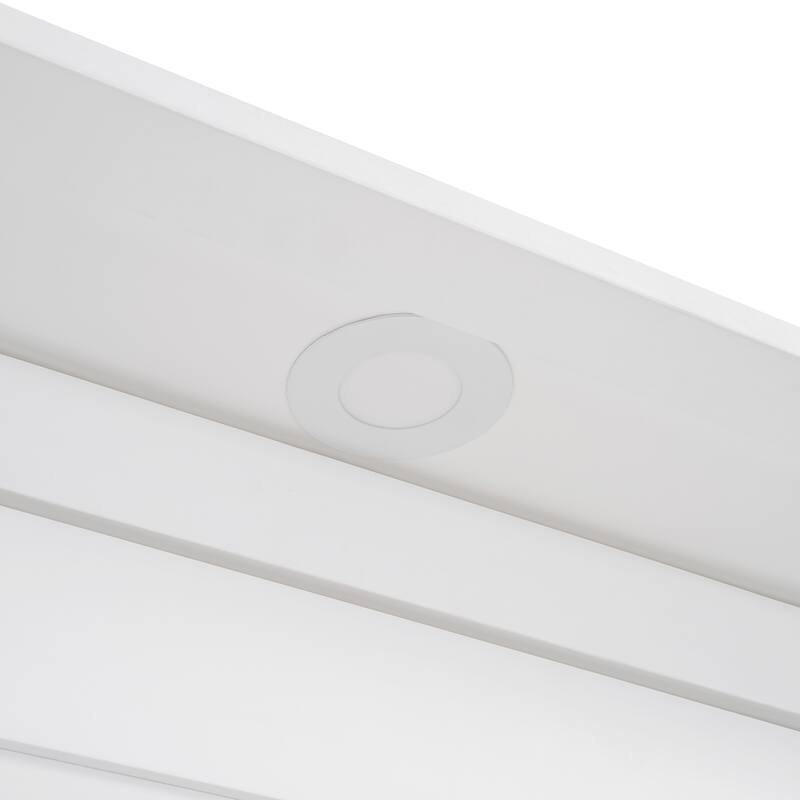 Space-Saving White Murphy Bed with Shelves, Drawers & LED Lights for Multi-Functional Rooms