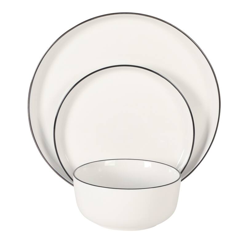 Gibson Home Oslo 12 Piece Dinnerware Set