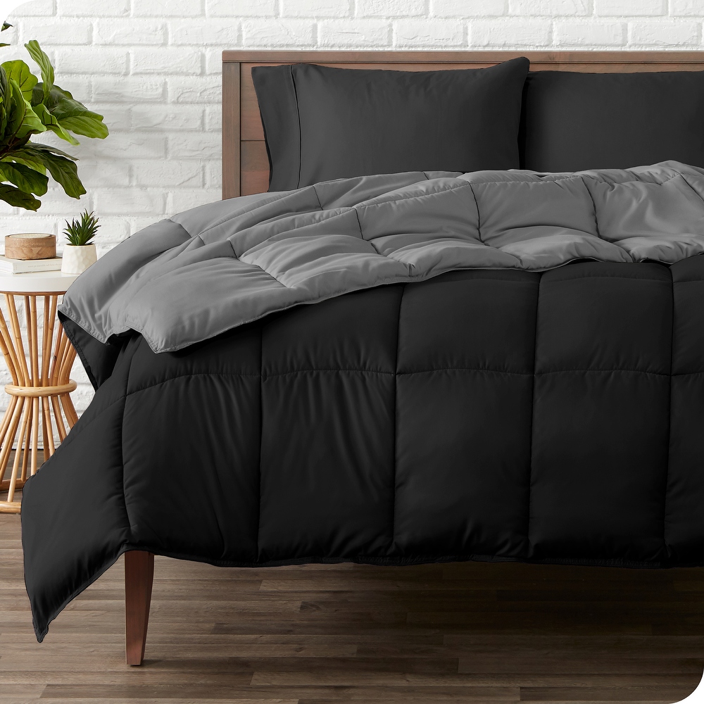 Bare Home Reversible All-season Down Alternative Comforter