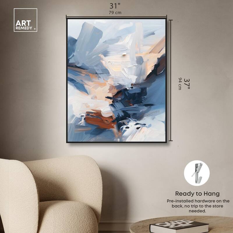 A Symphony in White I Canvas by Art Remedy