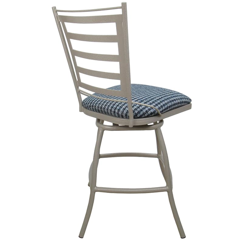 Outdoor Counter 26" 30" Extra Tall 35" Bar Stool Jenna Armless - Beige