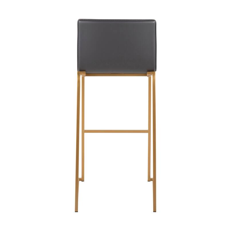 Silver Orchid Mara Upholstered Bar Stool - Set of 2