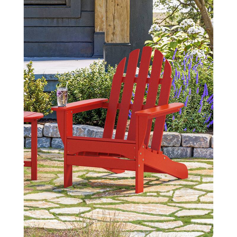 POLYWOOD Classic Plastic Outdoor Adirondack Chair