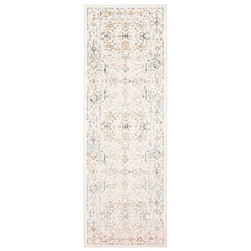 ECARPETGALLERY Machine Woven Lauren Ivory Area Rug - Ivory - 2' 8" x 8' 2"