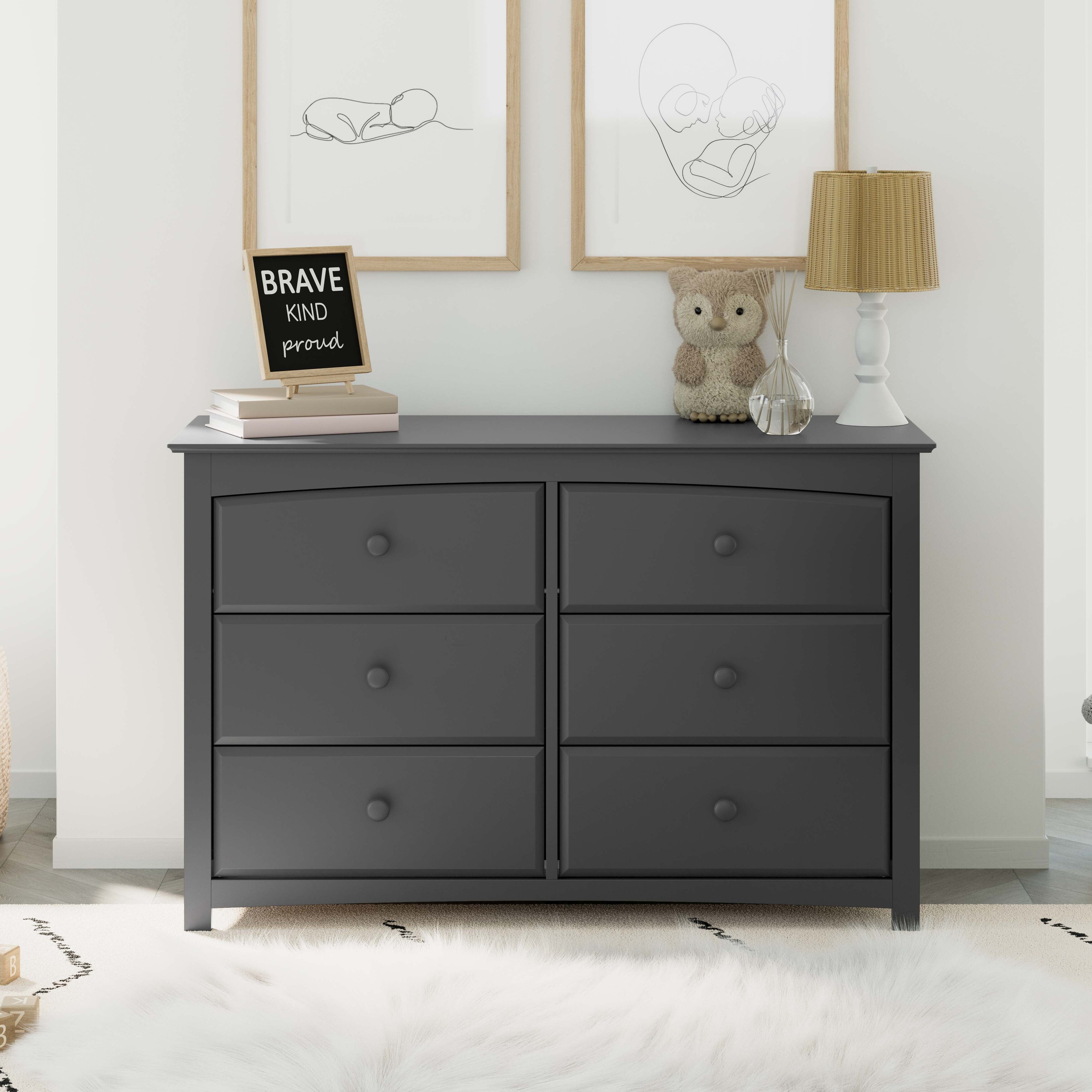 Storkcraft Kenton 6 Drawer Universal Double Dresser Bed Bath Beyond 25673136