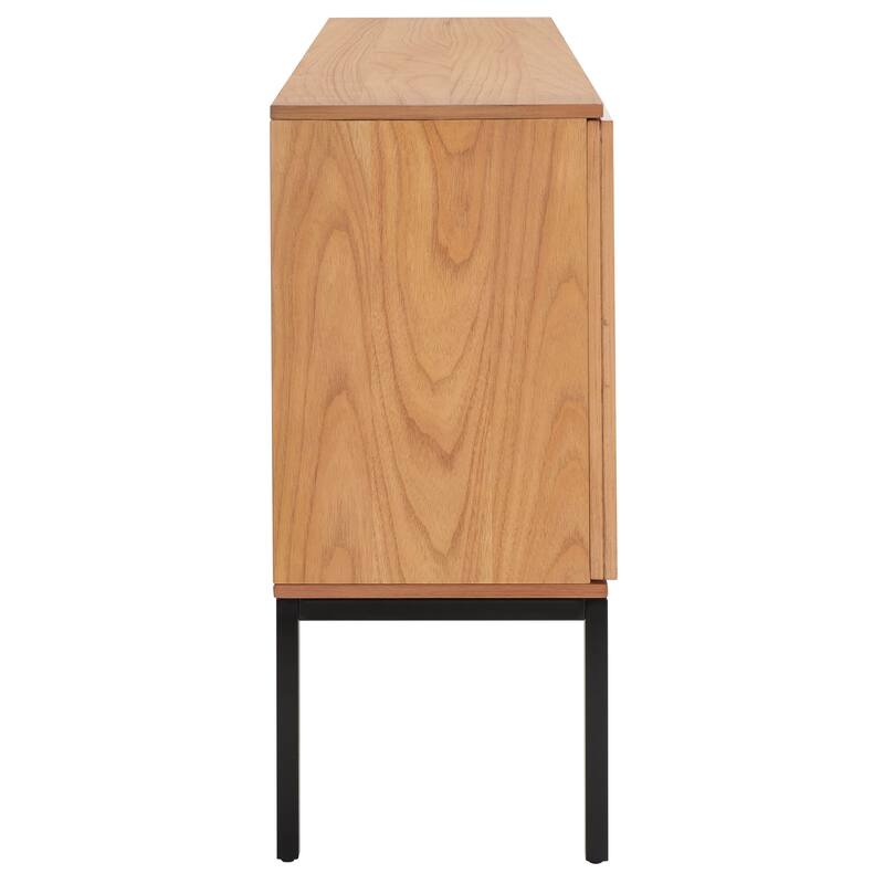 SAFAVIEH Tabetha 2-Shelf Rattan Sideboard - 54 In. W x 15 In. D x 33 In. H - 54Wx15Dx33H