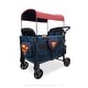 preview thumbnail 1 of 8, WonderFold W-Elite Pro Series Superman Stroller Wagon 4-Seater