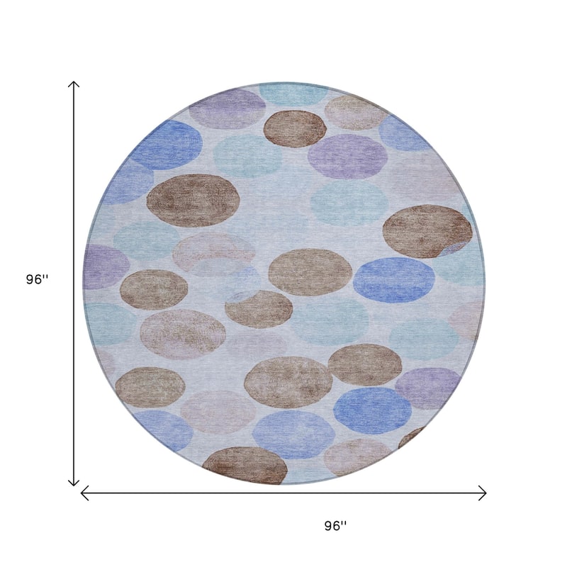HomeRoots Geometric Transitional Rectangle Outdoor Rug