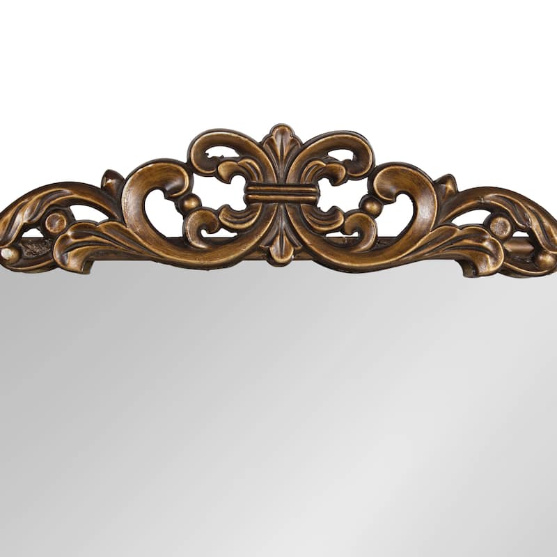 Kate and Laurel Laubry Ornate Framed Wall Mirror
