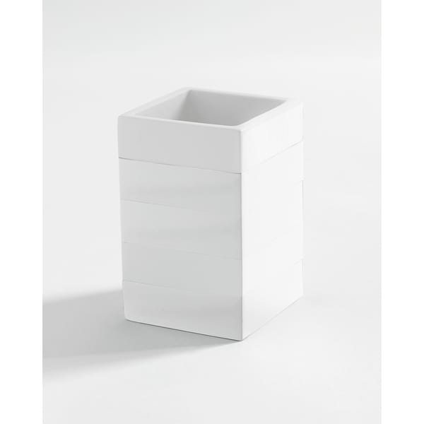 Kassatex Cabana White Bath Accessory collection - Bed Bath