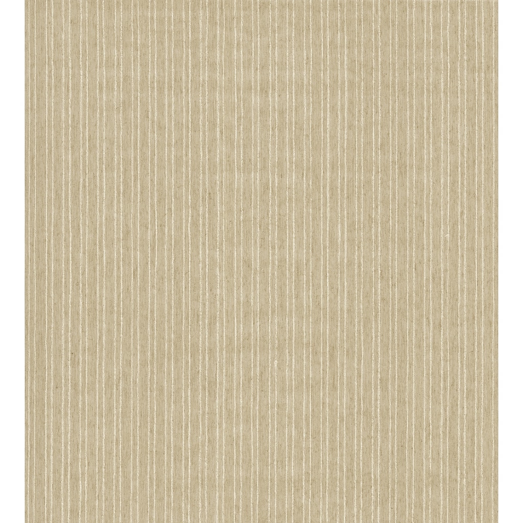 A-Street Prints Liqin Light Brown String Wallpaper
