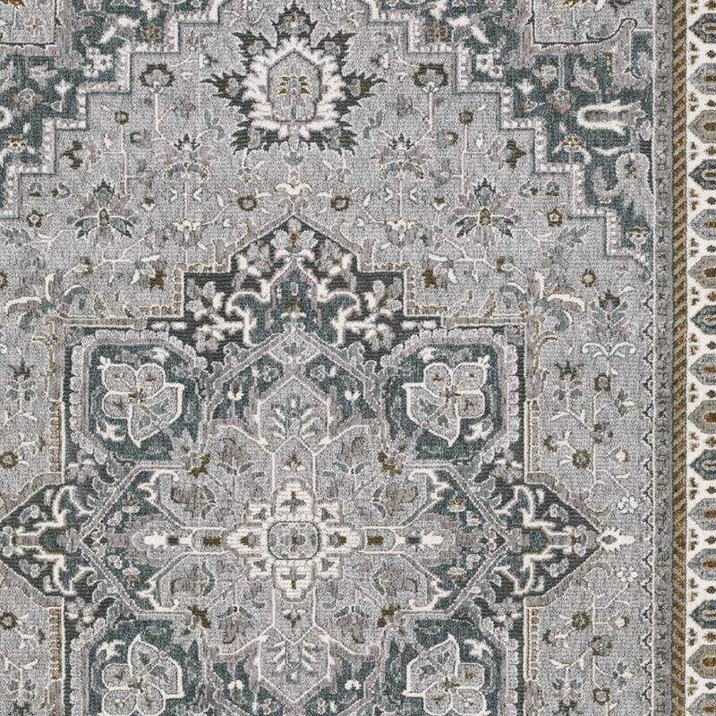 HomeRootsMedallion Traditional Runner Area Rug