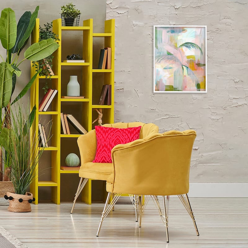 Stupell Palm City Abstraction Framed Giclee Art Design By Gemma Bardot