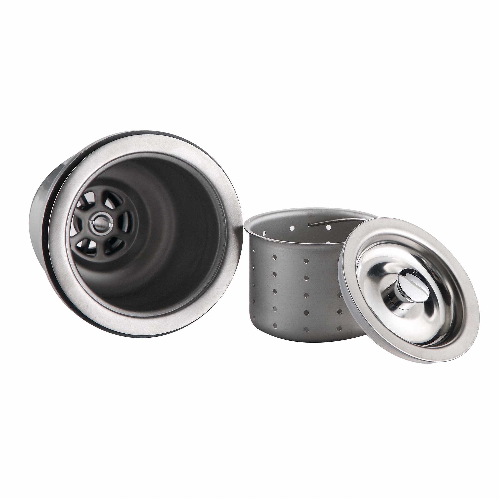 Kraus Bst 1 Stainless Steel Basket Strainer Kitchen Sink Silver