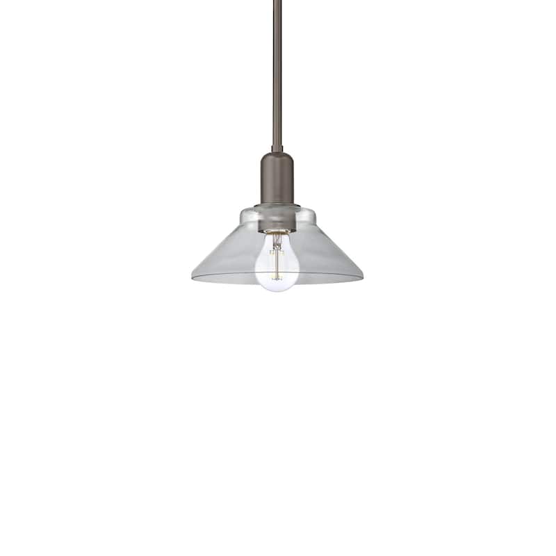 Innovations Lighting 716-1S-8-9 Orwell Pendant Orwell 9" Wide Mini - Oil Rubbed Bronze / Clear