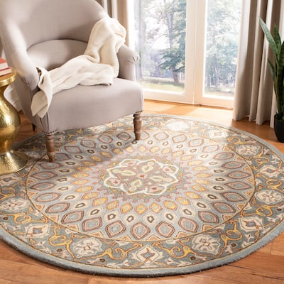 SAFAVIEH Handmade Heritage Cassondra Traditional Oriental Wool Rug