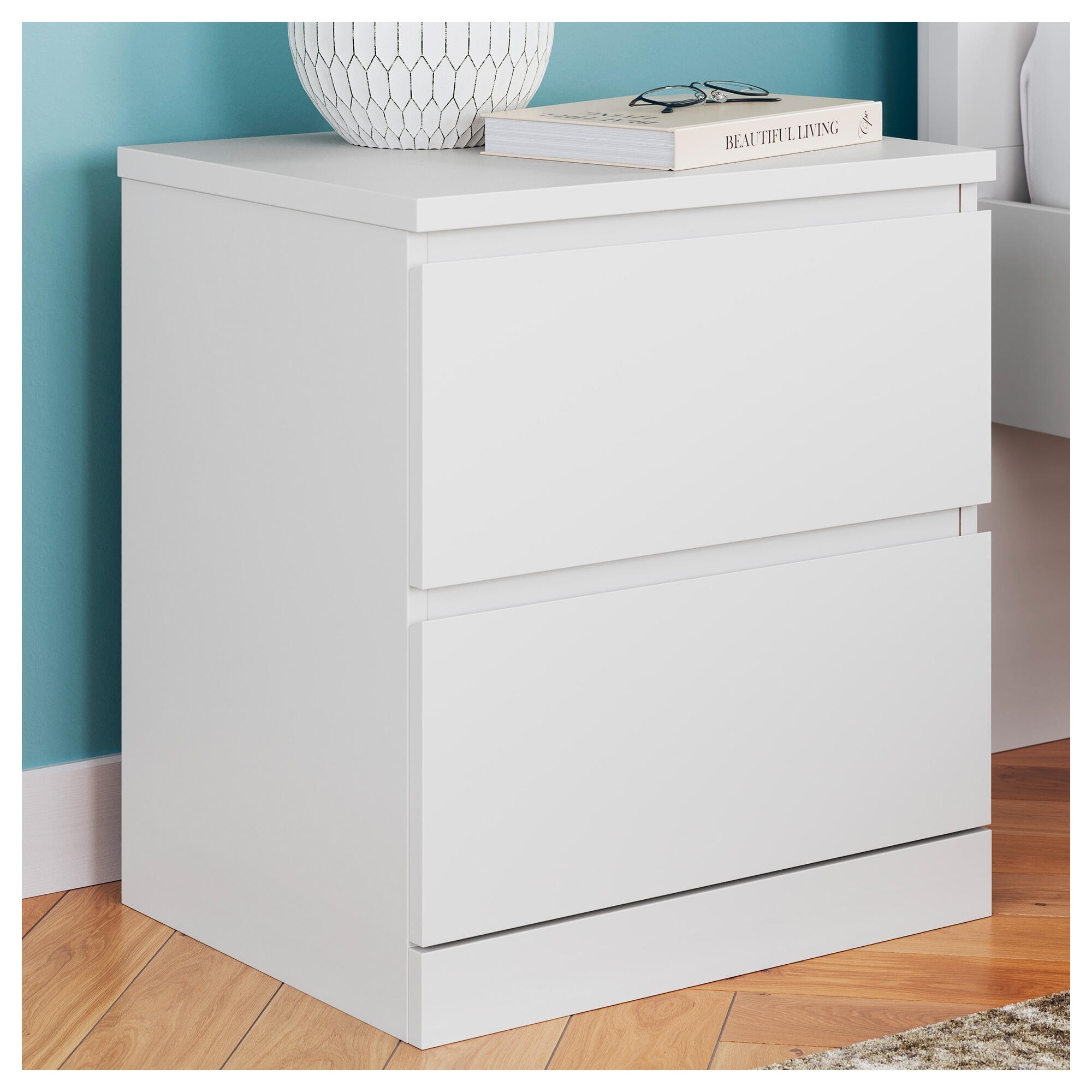 Signature Design by Ashley Onita White Nightstand