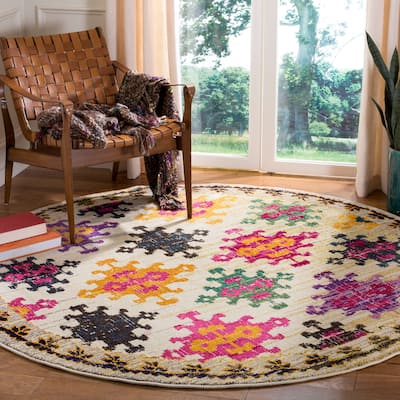 SAFAVIEH Monaco Joanne Distressed Boho Rug