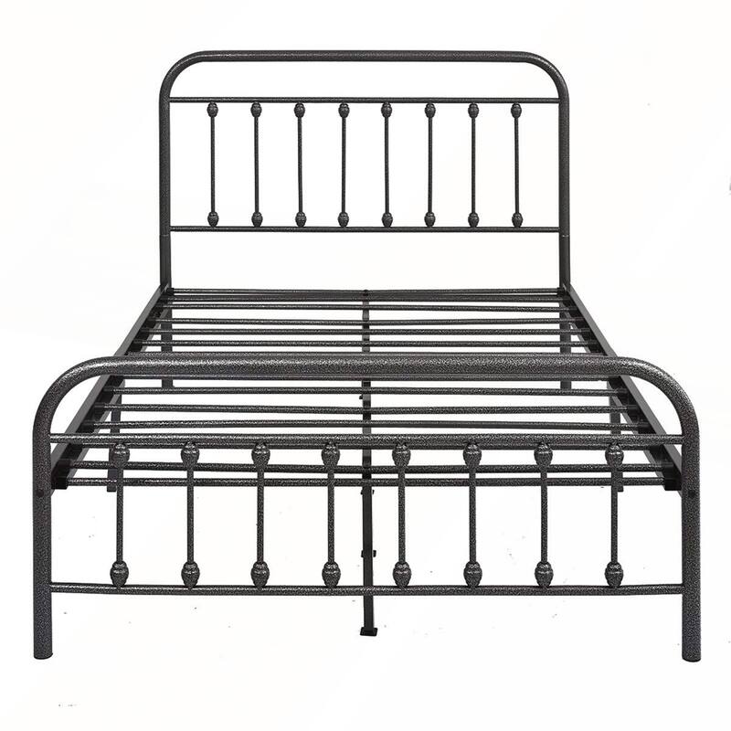 Queen Size Metal Platform Bed Frame