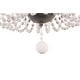 preview thumbnail 17 of 23, Oaks Aura Farmhouse Candle Style 4-Light Wood Ceiling Light Bohemia Beaded Wood Chandelier