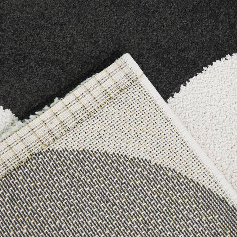 Leto Retro Geometric Area Rug