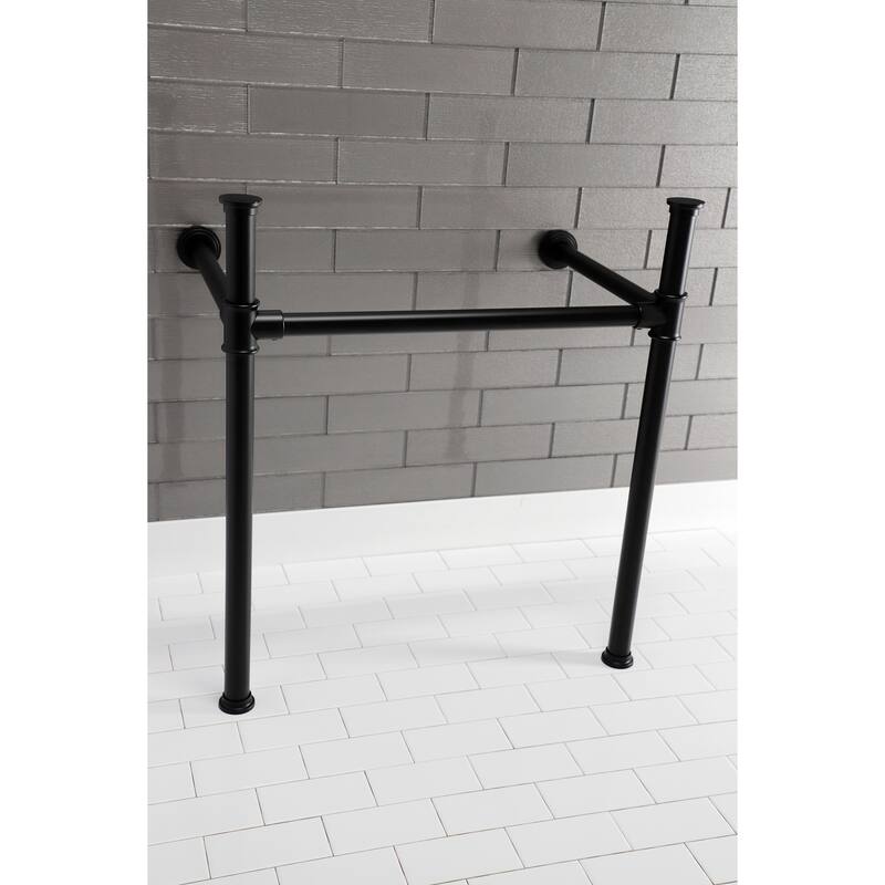 Kingston Brass Fauceture Stainless Steel Console Sink Legs