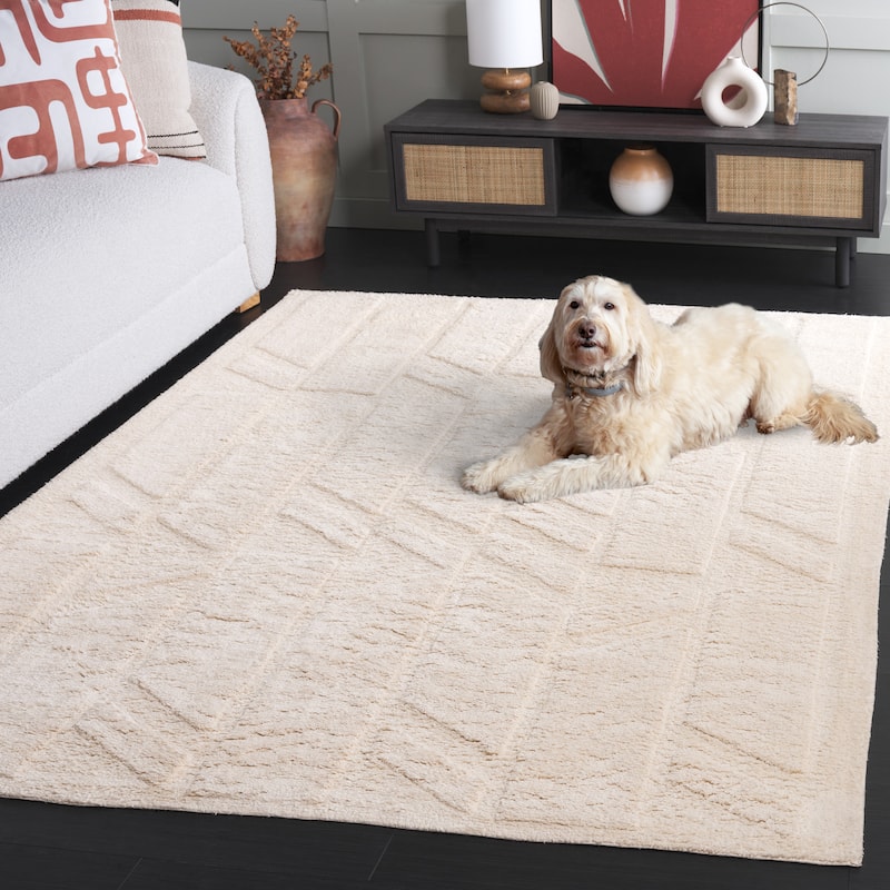 SAFAVIEH Handmade Easy Lutske Care Machine Washable Rug