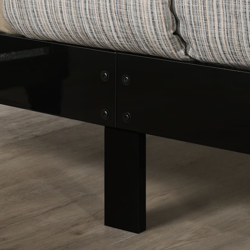 Larking Contemporary Solid Wood Platform Bed by Furniture of America