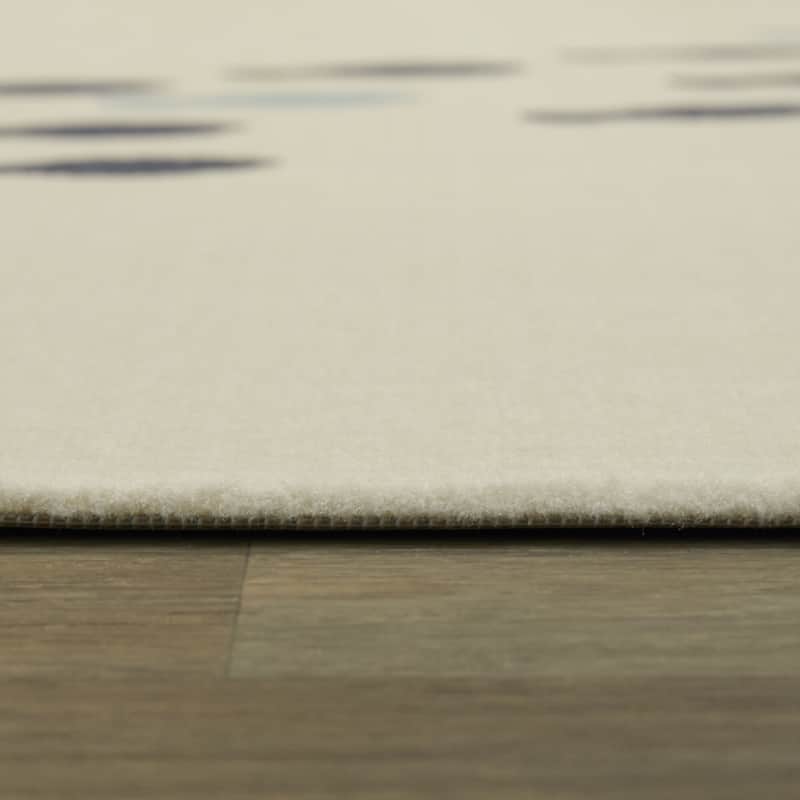 Fish School Coastal Area Rug