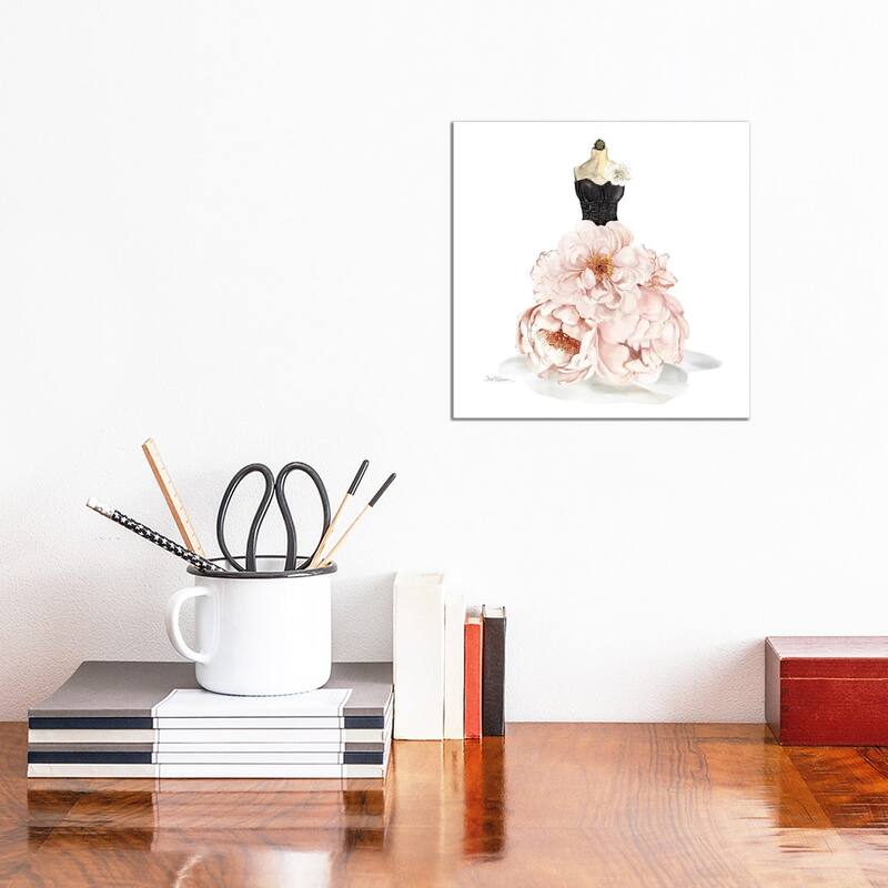 iCanvas "Floral Gown" by Carol Robinson Canvas Print - 12x12x1.5