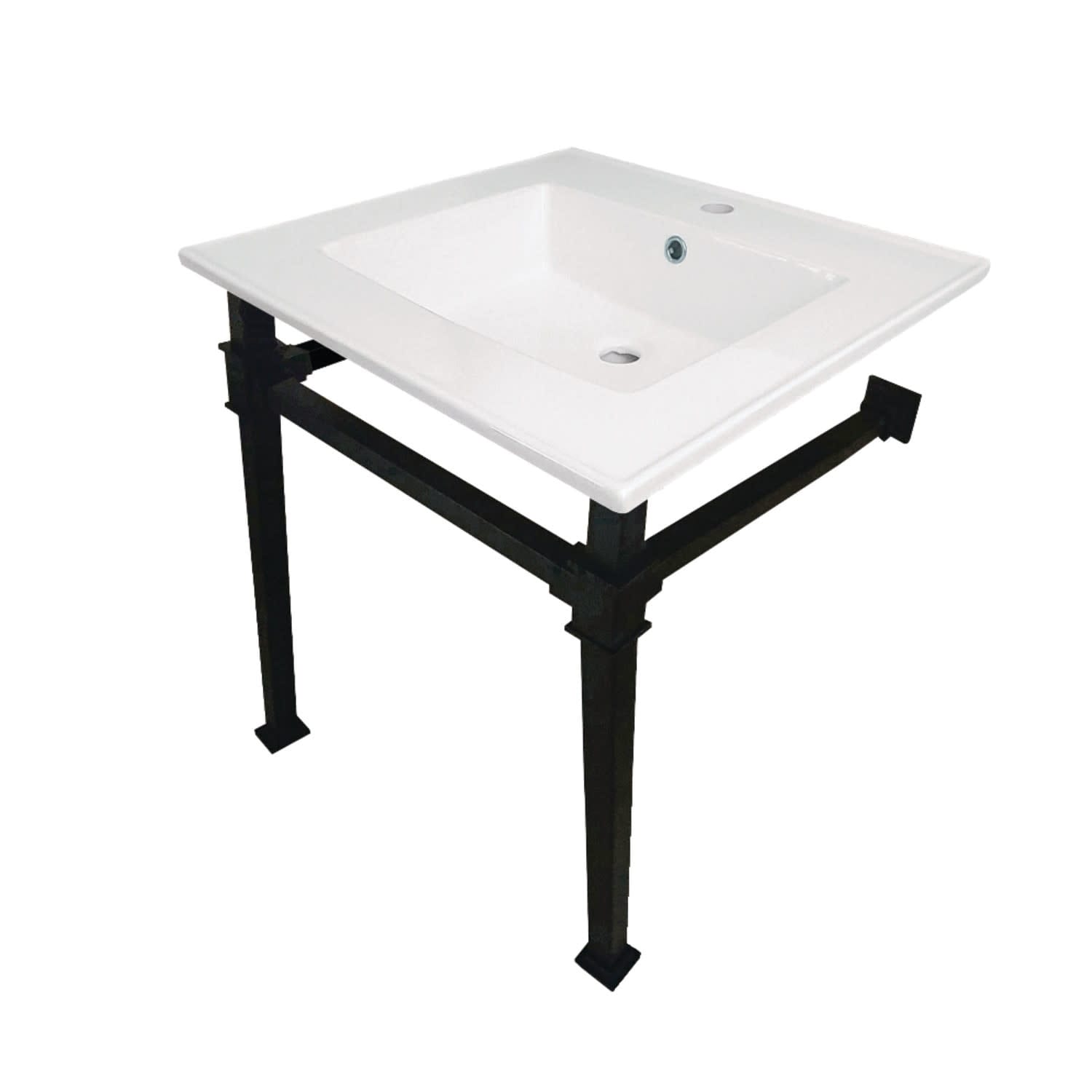 Kingston Brass Monarch 25" Wide Console Sink Set