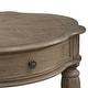 preview thumbnail 10 of 10, Magnolia Manor Weathered Bisque Round Cocktail Table