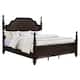 Andover Four Poster Bed Dark Oak