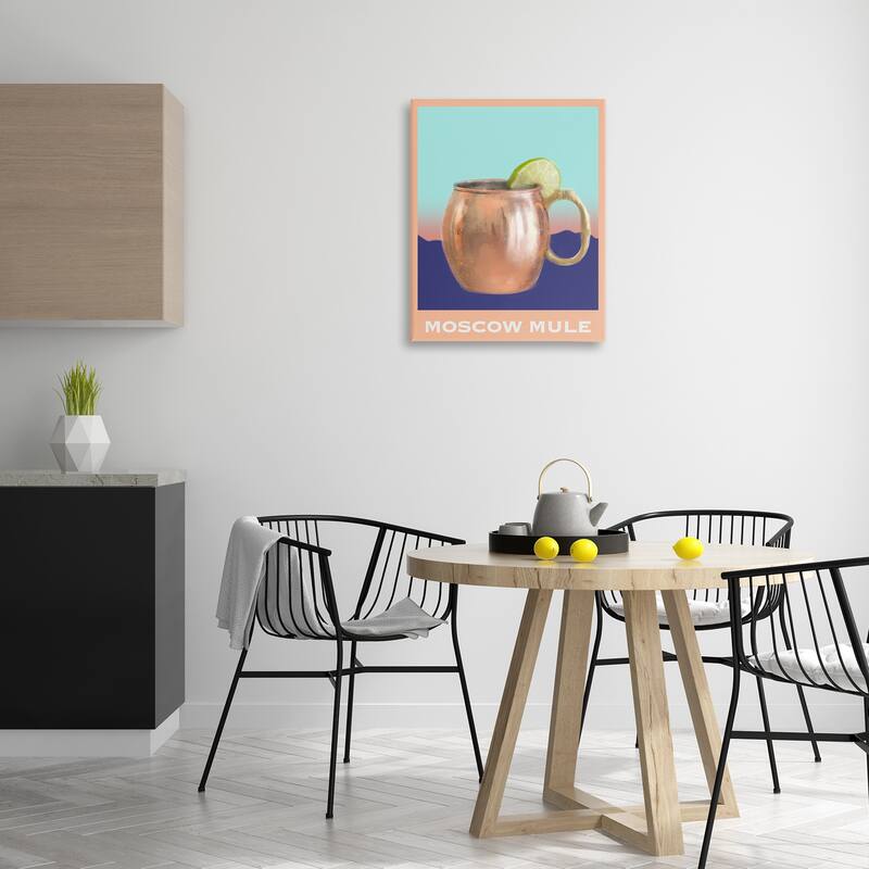 Stupell Moscow Mule over Landscape Canvas Wall Art Design By Matthew Piotrowicz