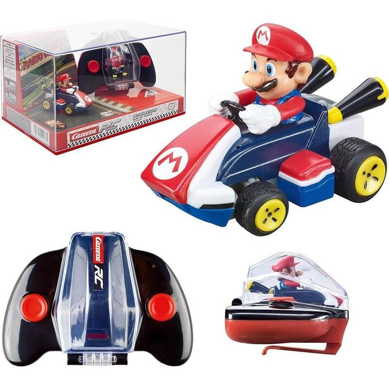 Carrera Kid's 2.4GHz RC Nintendo Mario Kart Mini Remote Control Toy Car